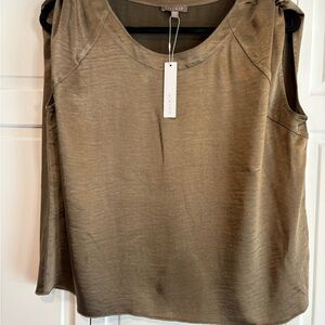 Lilla P Olive Tank Top